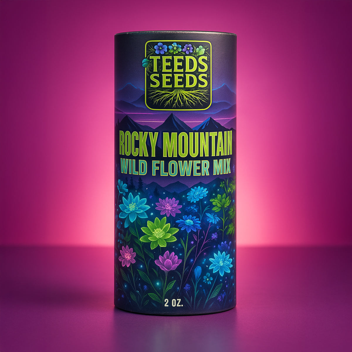 Rocky Mountain Wild Flower Mix – 2 oz by Teeds Seeds – Teeds Seeds