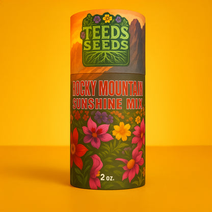 Rocky Mountain Sunshine Mix – 2 oz Wildflower Seeds